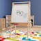 Flash Furniture Bright Beginnings Commercial Classroom Wood Art Easel w/Chalk Board, Dry-Erase Board, Natural MK-ART-9000-GG - alternate 3